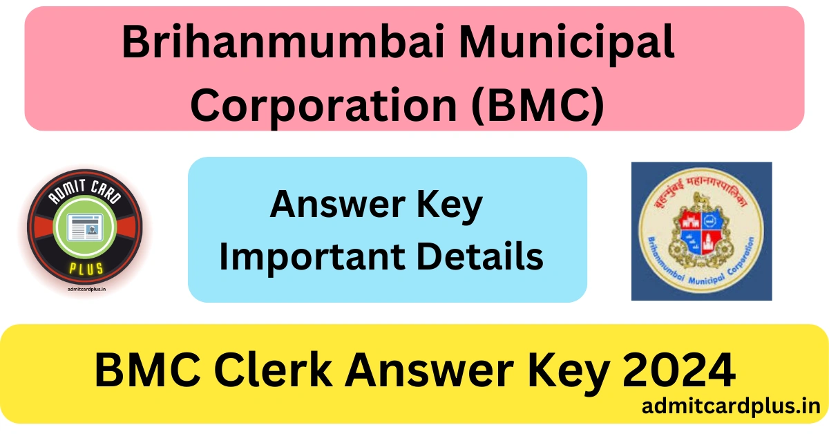 BMC Clerk Answer Key