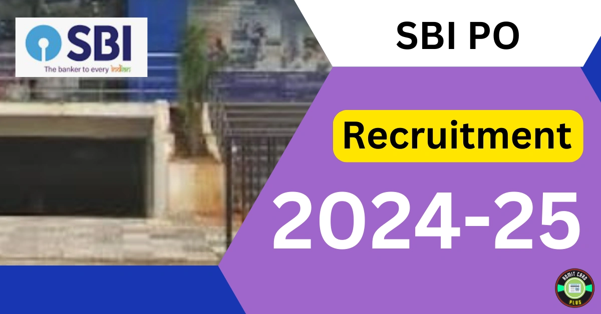 SBI PO Notification 2024