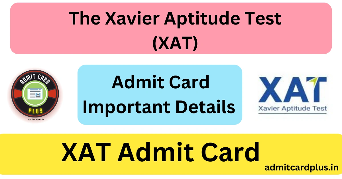 XAT Admit Card