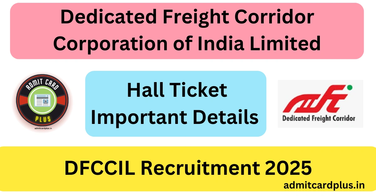 DFCCIL Recruitment 2025