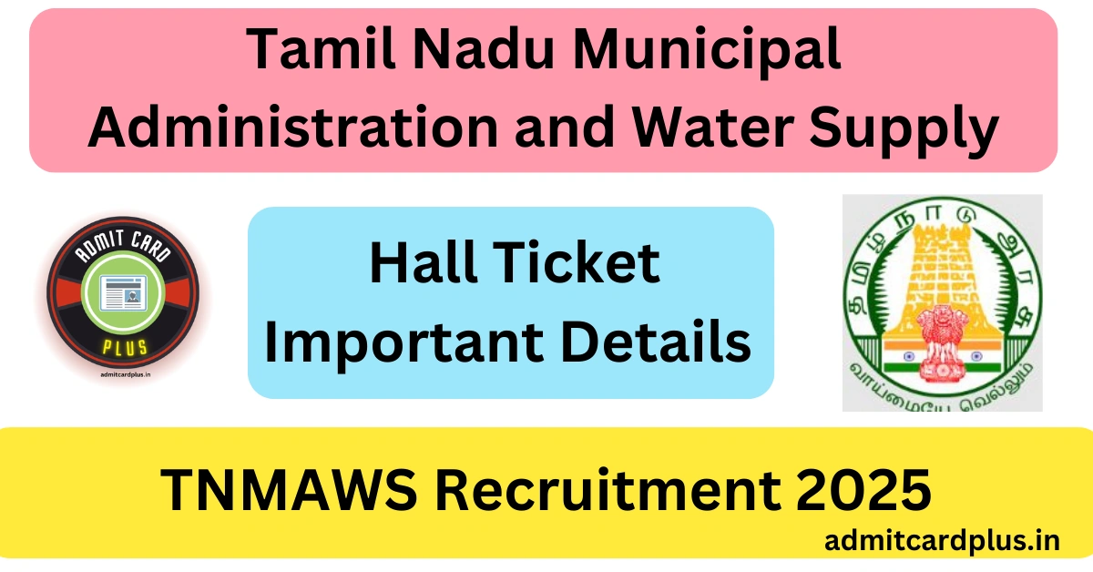 TNMAWS Recruitment 2025 @ tnmaws.ucanapply